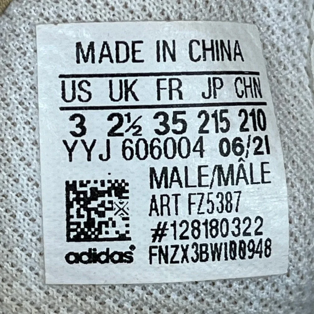 Adidas‎ Tech Fall 2.0 Wrestling Shoes White Vegas Gold Youth 3 UK 2.5 EU 35